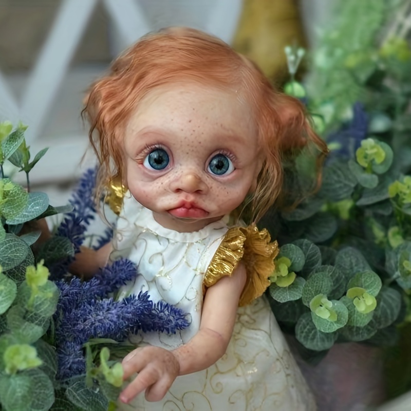 Soft Silicone Reborn Doll Fully Hand Painted Fairy Elf - Temu