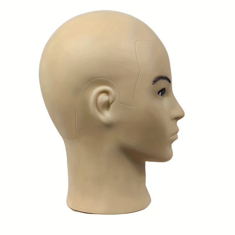 Male Bald Mannequin Head Professional Cosmetology Face - Temu Germany