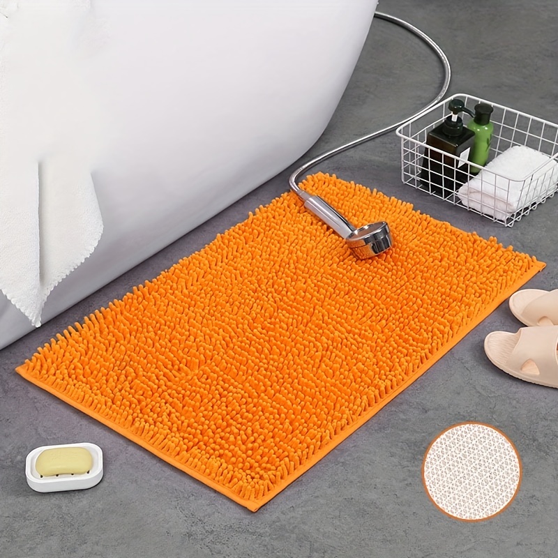 Microfiber Bath Rugs Chenille Floor Mat Ultra Soft Washable Bathroom Dry  Fast Water Absorbent Bedroom Area Rugs, Sage - Temu