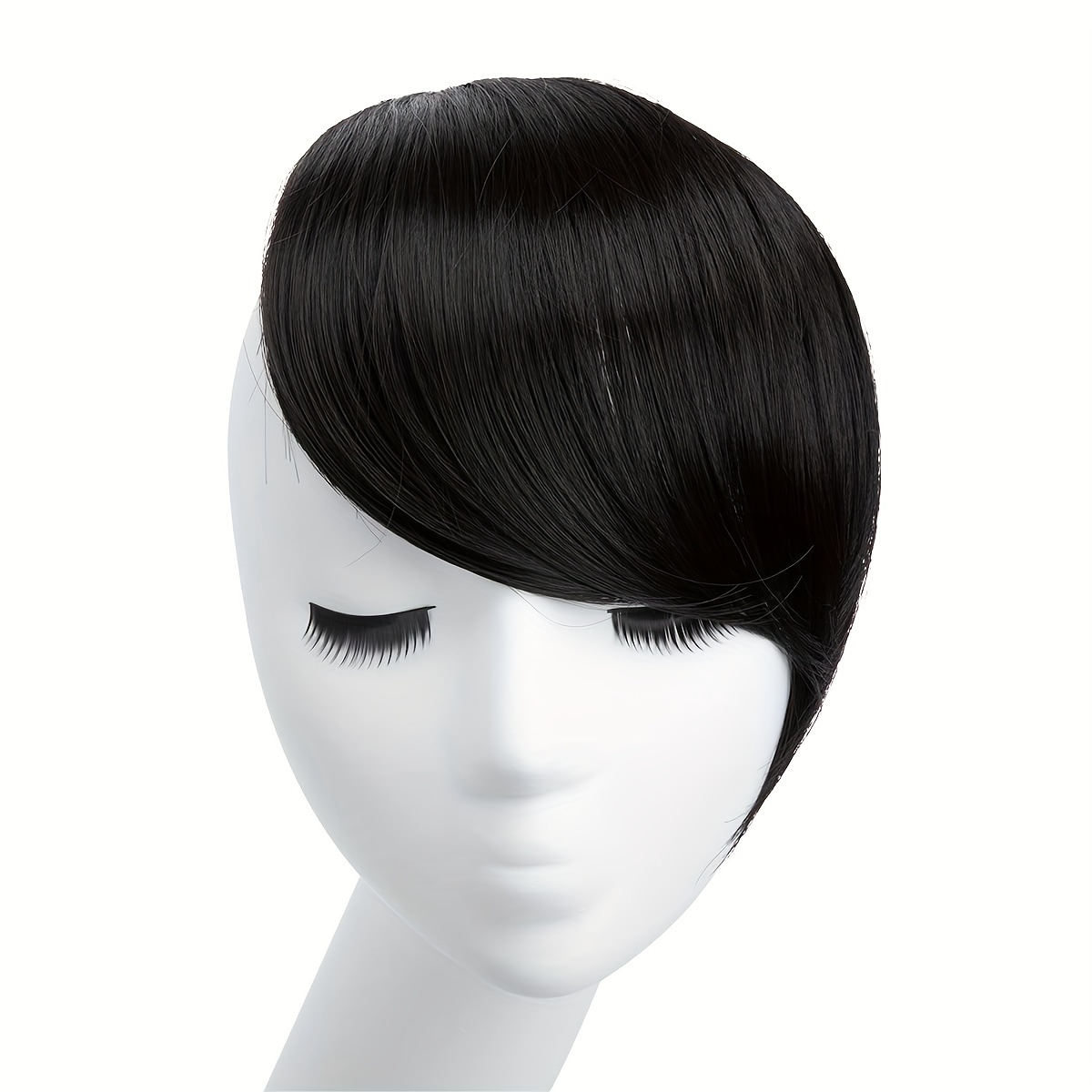 Synthetic Side Hair Bangs Clip-In One Piece for Women