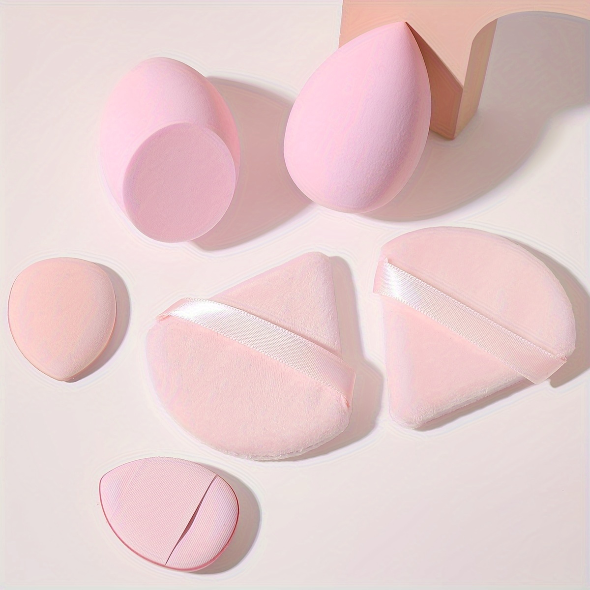 Makeup Sponge Puff Set Waterdrop Makeup Beauty Blender Mini - Temu