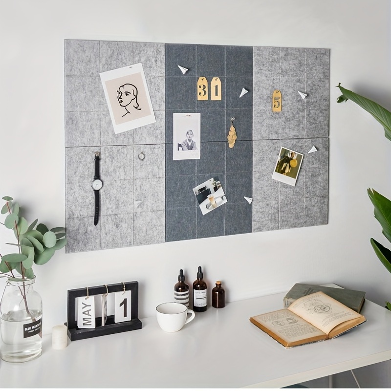 Desktop Cork Bulletin Board, Small Mini Hanging Tack Message Memo Picture  Board 