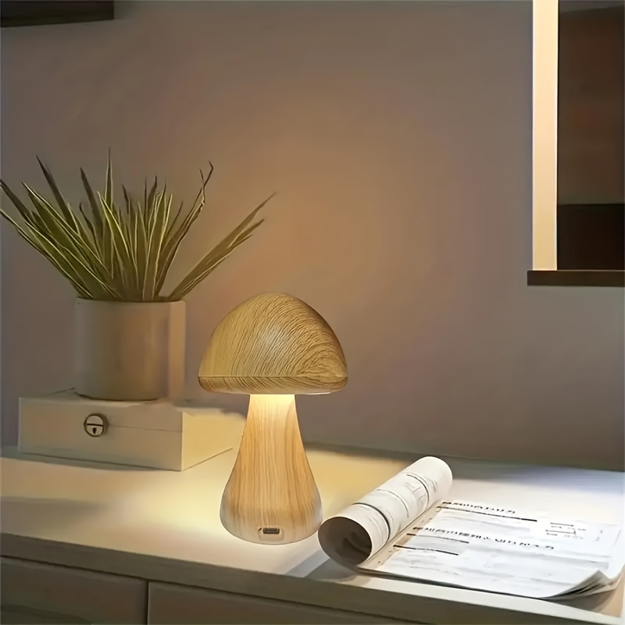 Lampada Da Tavolo In Stile Ufo Di Lusso Bianco Con Luce Led Multifunzionale  Creativa Per La Decorazione Della Camera Da Letto Ed Il Regalo Con Luce  Atmosferica A Fungo E Luce Libro