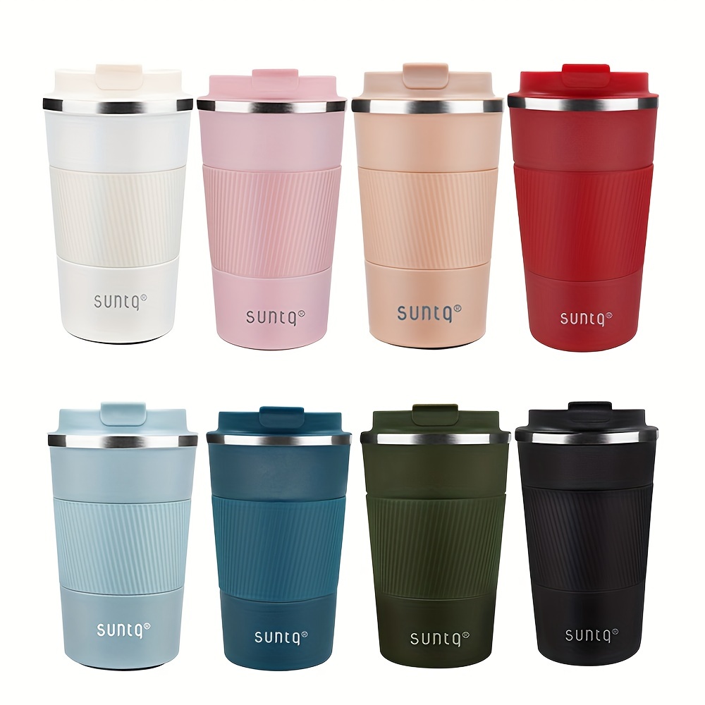 Reusable Travel Coffee Cups, Travel Coffee Mug With Leakproof Lid