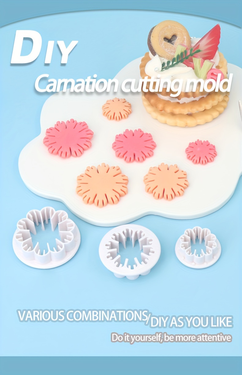 Set De 68 Emporte-pièces Fleurs Fondant Et Pâtisserie - Outils De Décoration Gâteaux, NEUF