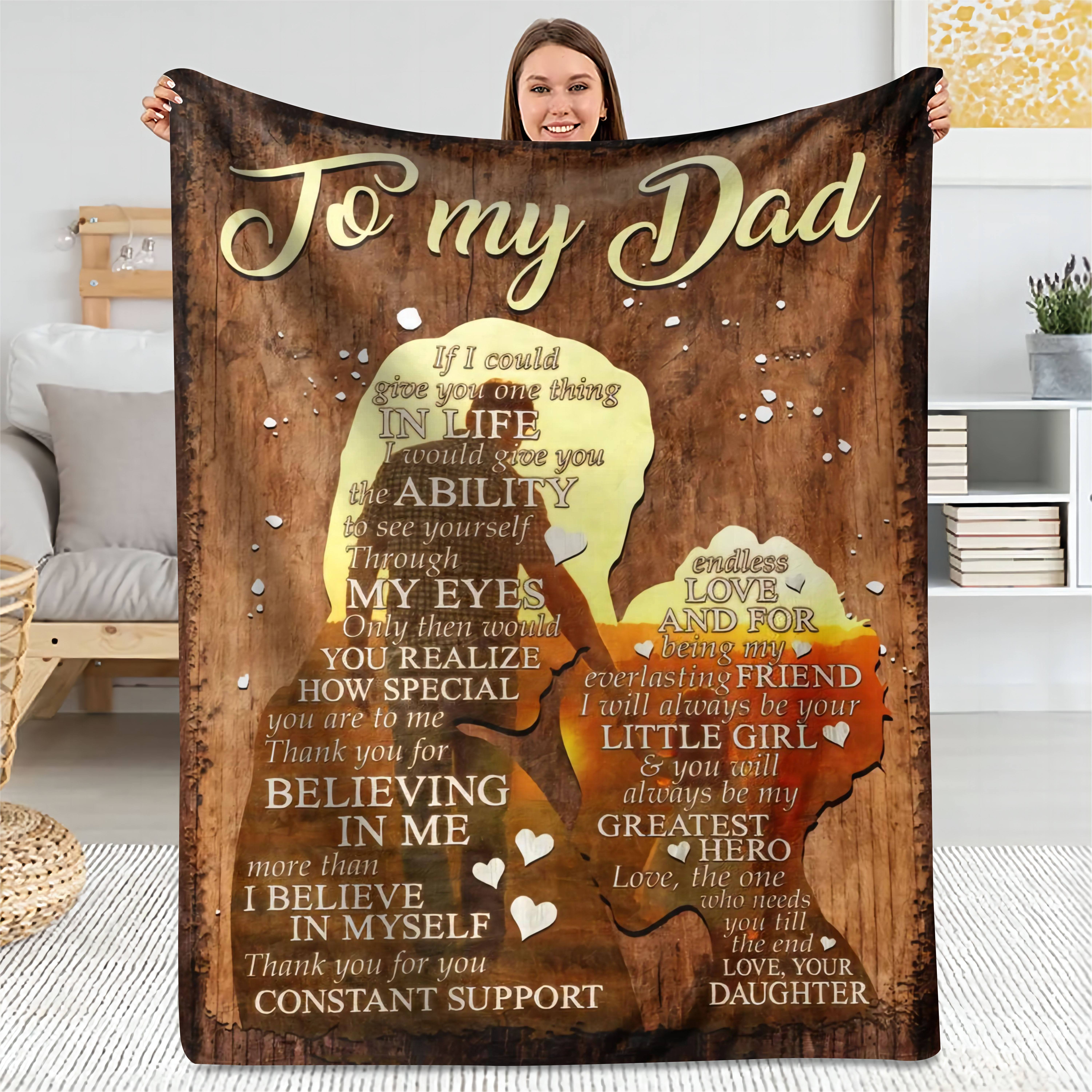 

Personalized Dad Blanket - Blanket - For Christmas, , Appreciation