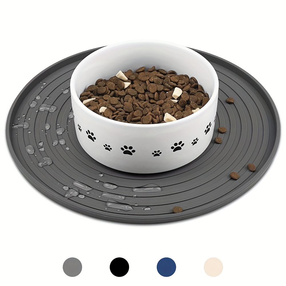 Pet Food Mat Circle 