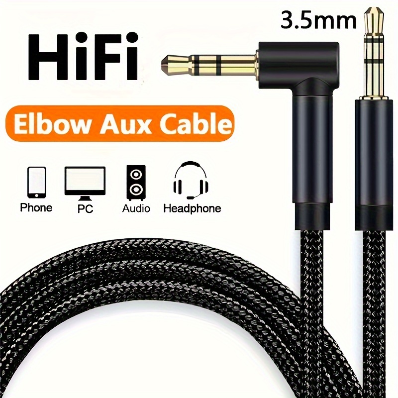 Comprar Cable de audio mejorado de 3,5 mm de repuesto para auriculares  Sennheiser HD414 HD650 HD600 HD580 HD565 HD545