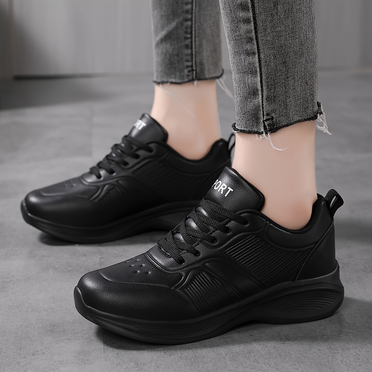 Zapatillas Mujer Casual Negras Modelos De Parejas Mujeres De Edad Y  Ancianos High Top Terciopelo Antideslizante Zapatos De Algodón Cómodos De  Algodón Deportivos Cálidos Playeros Deportivas Vestir : .es: Moda