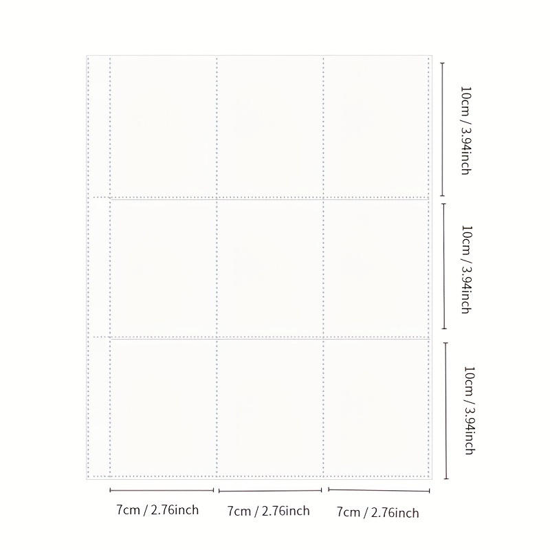 10 Fogli Trasparenti A4 Pagina Interna Cartoline Foto E - Temu Italy