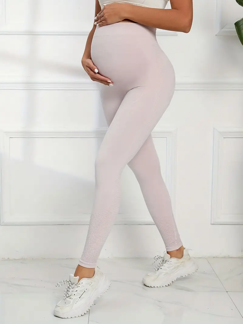 Maternity Yoga Long Pants High Elastic High Waist Tummy - Temu Japan
