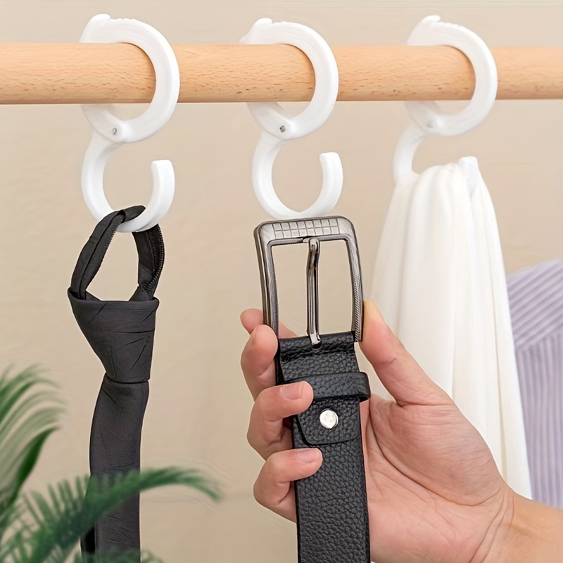 10 Pcs Multipurpose Clip Hooks Set-Table Edge, Cross Bar Hanger & Windproof  Hook