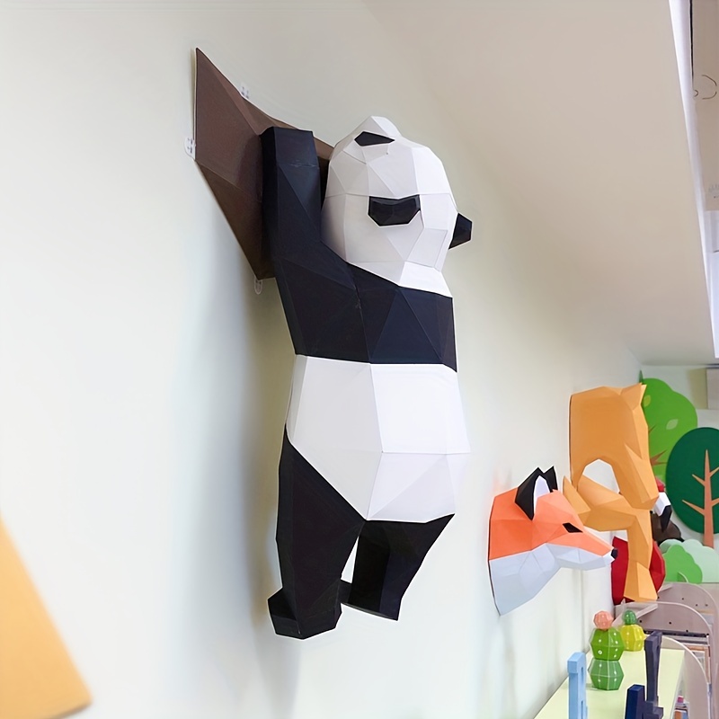 Paper Panda Model  Panda Wall Art & Decor - PAPERCRAFT WORLD