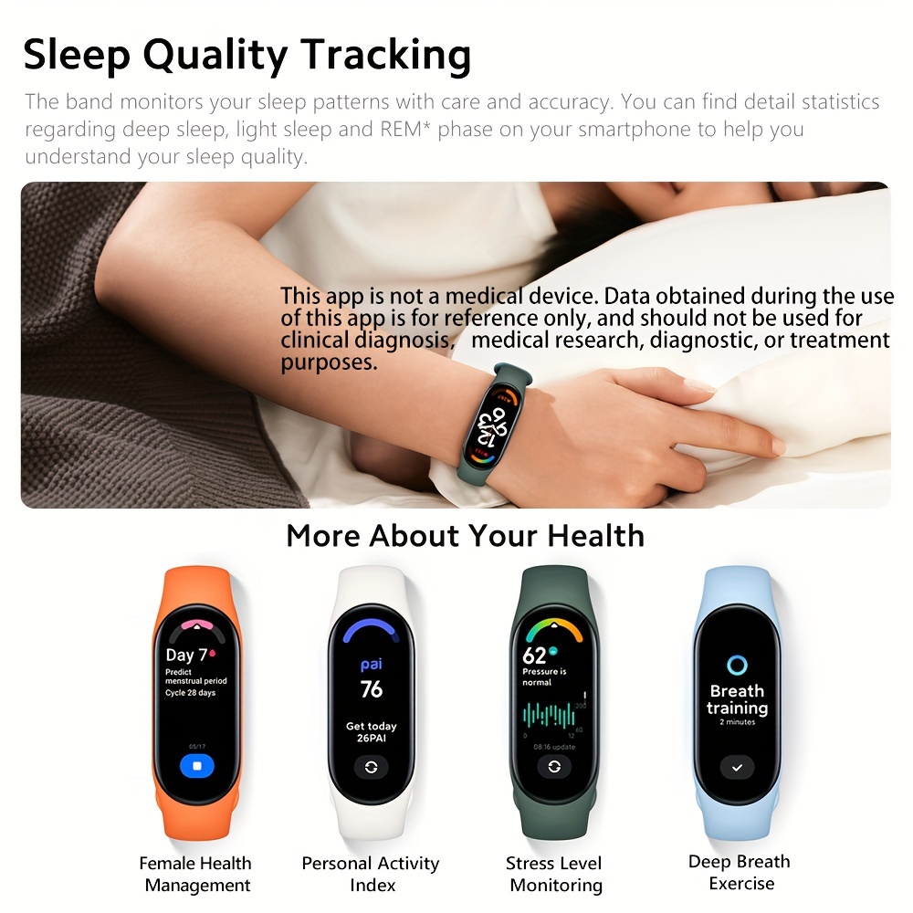 Xiaomi Mi Band 6 (2 stores) find the best prices today »