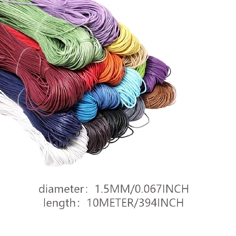 Jute Thread For Art & Craft Making (multicolor) 10 Meter Each Roll