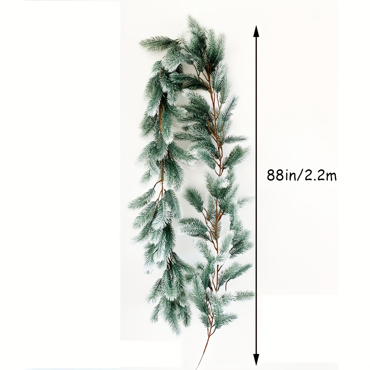 Artificial Pine Cypress Leaves Branch Long Faux Pine Cypress - Temu