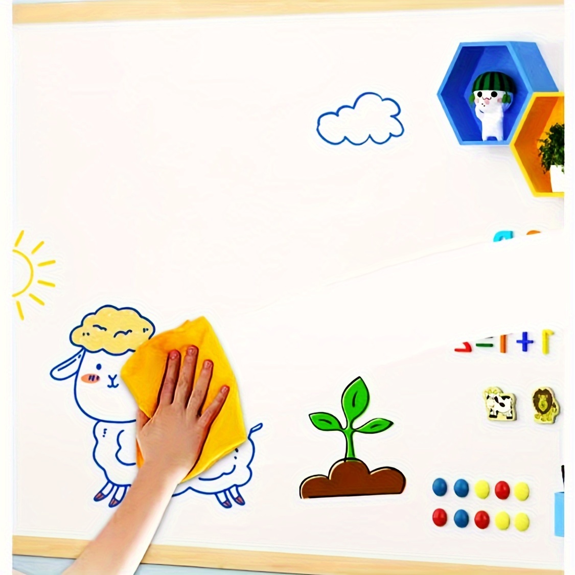 Whiteboard Sticker For Wall X Whiteboard Wallpaper Peel - Temu