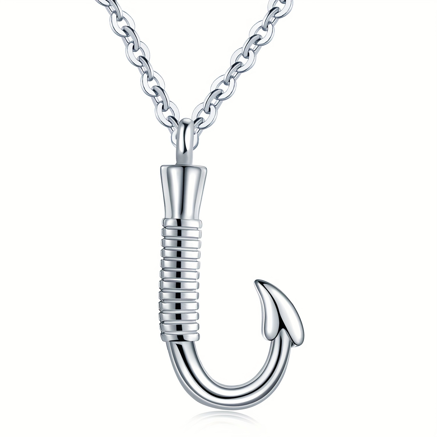 Stainless Steel Sea Fish Shape Ashes Memorial Urn Pendant - Temu