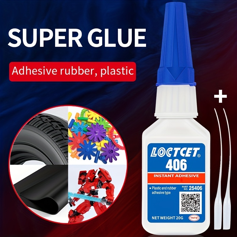 LOCTITE 406 SUPER GLUE - INSTANT ADHESIVE - 20G - PLASTIC & RUBBER