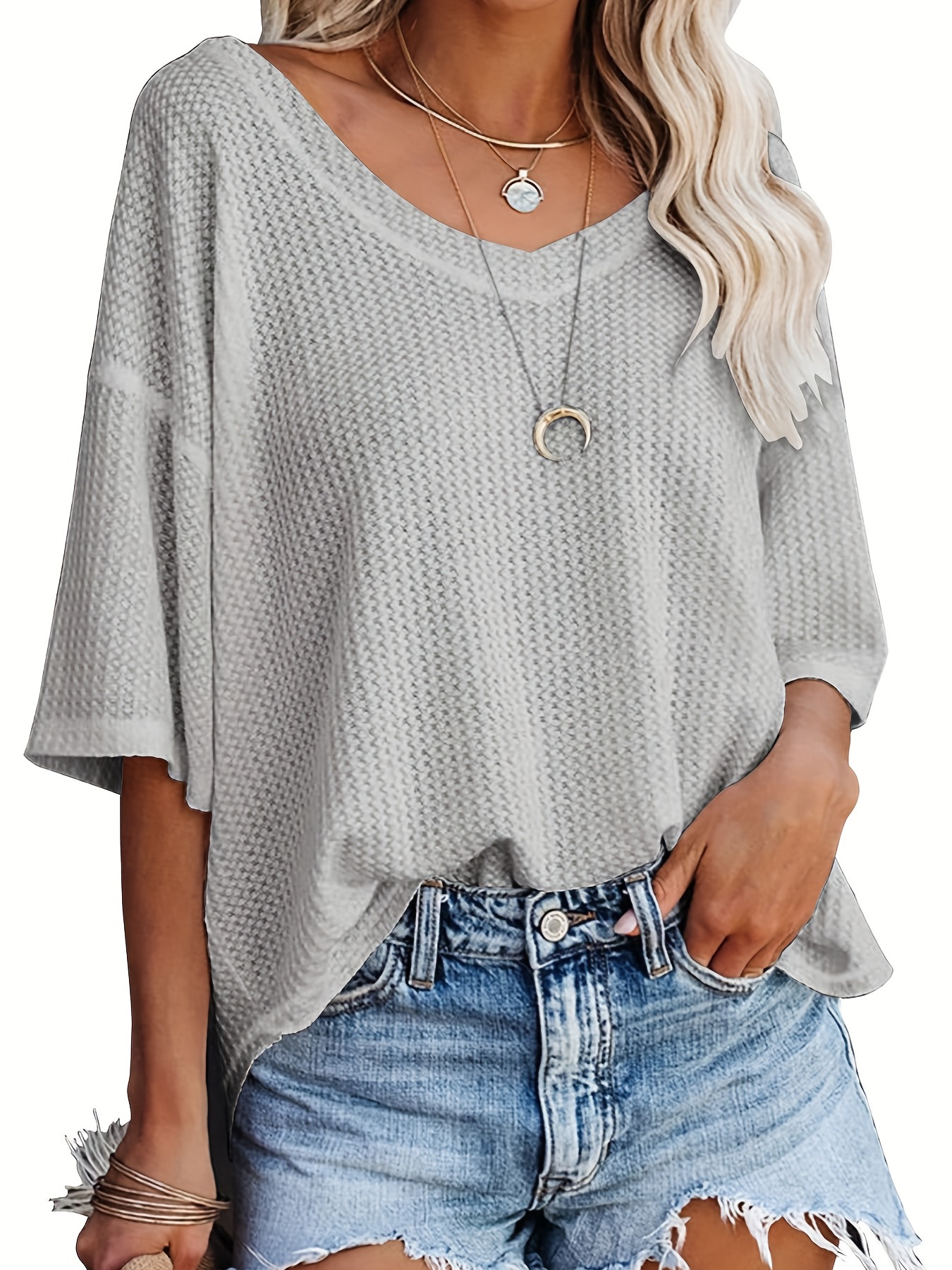 Chain Shoulder T-Shirt - Ready-to-Wear