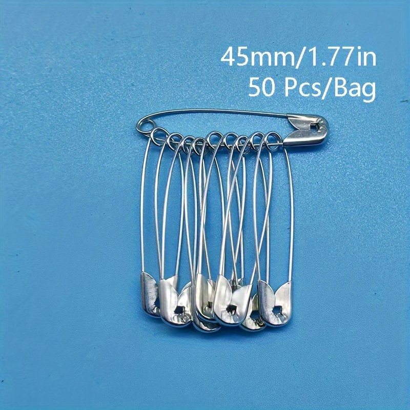 50pcs Safety Pins Different Sizes Safety Pins Safety Pin Bulk For Clothes  Sewing Craft Accessories - Arts, Crafts & Sewing - Temu