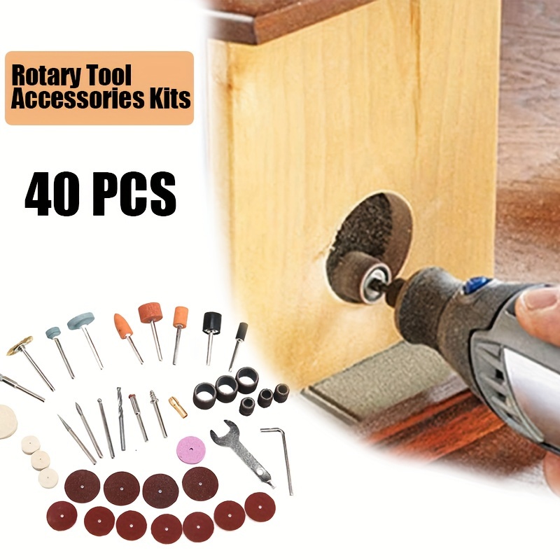 Ensemble d'accessoires pour outils électriques, adapté à la perceuse  Dremel, meulage, accessoires de polissage, mini