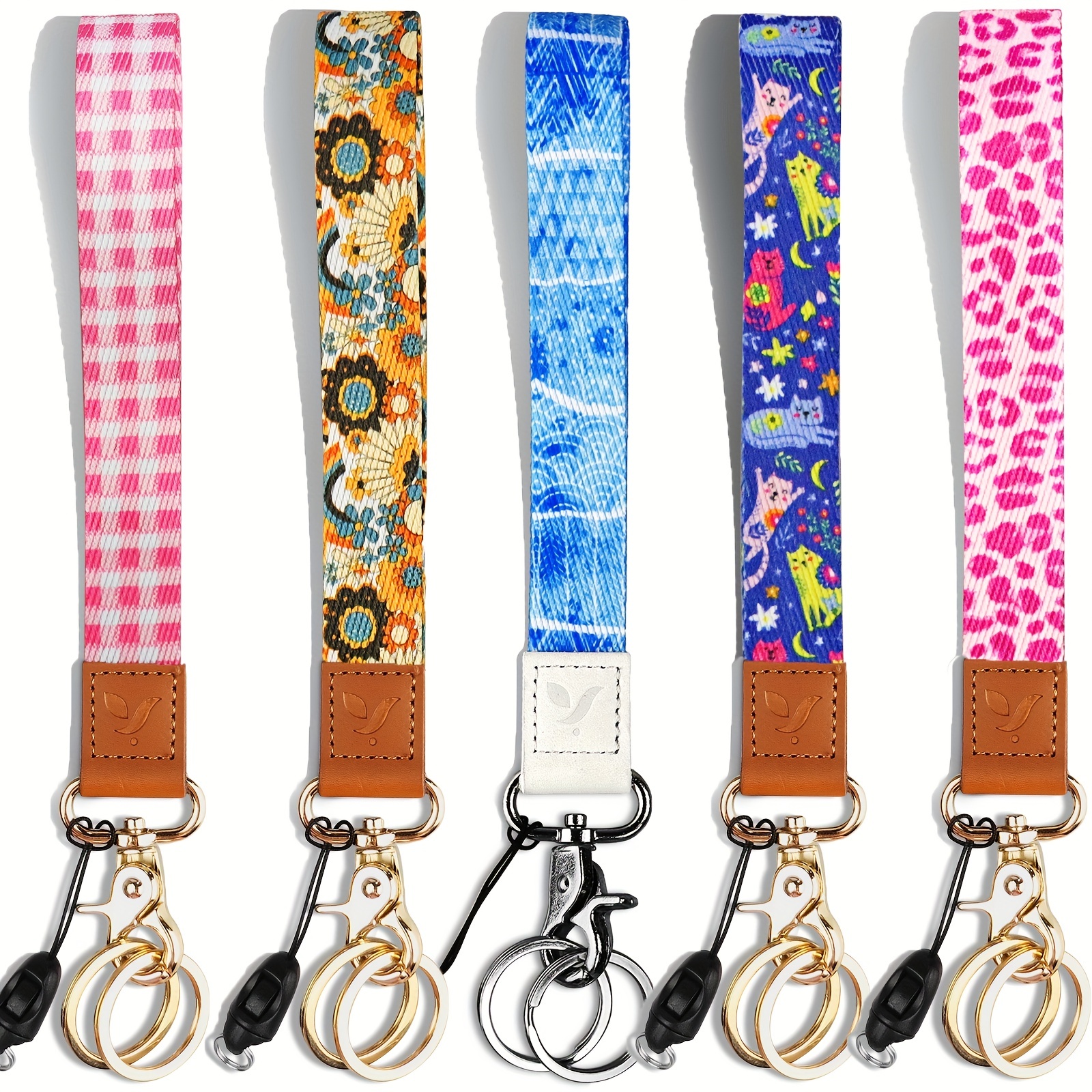 Stylish Wristlet Lanyard Keychain: Perfect For Car Keys, Cell Phones &  More! - Temu