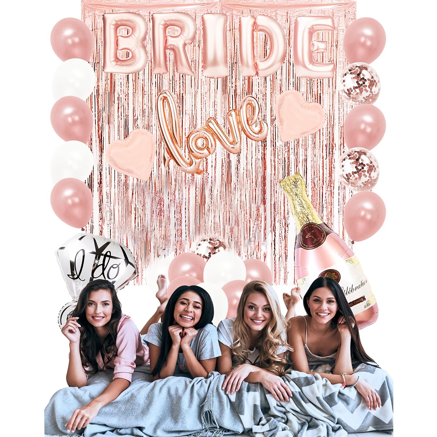 Bachelorette Party Games Balloon Penis Straw Gift Bride To Be Hen