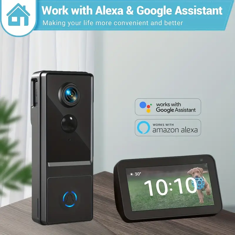Telecampanello Video Intelligente Compatibile Alexa E Google