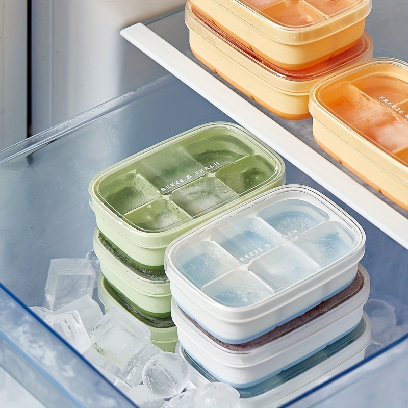 Quick Freezer Silicone Ice Cube Mold Easy To Use And Durable - Temu