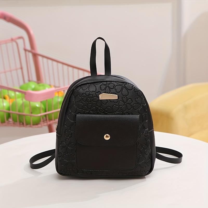 Mini Lindo Bolso Mochila Convertible Bolso Cruzado Pu Moda - Temu