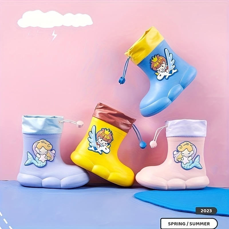 Creative Eva Boots For Boys Trendy High Top Waterproof Non - Temu
