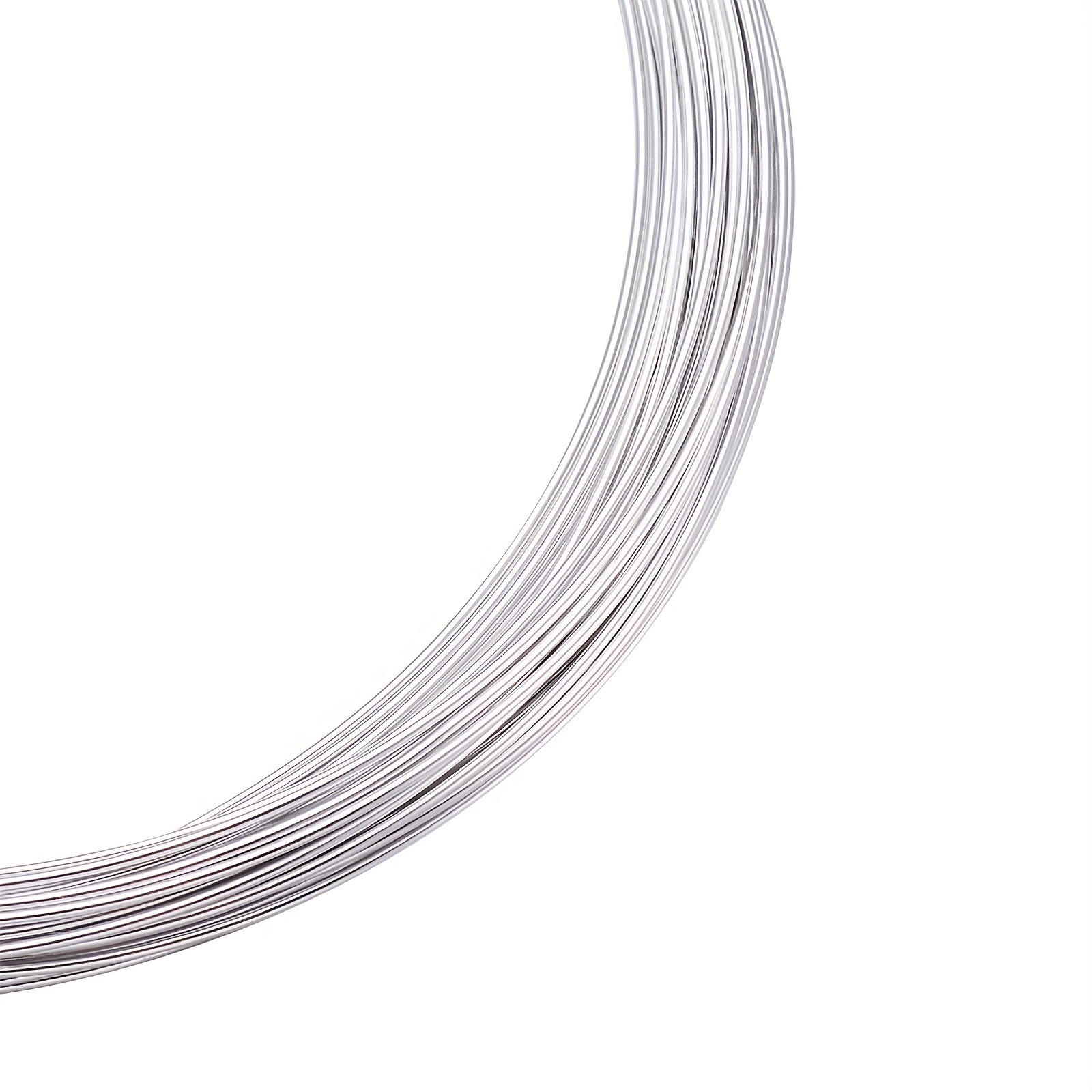 Silvery Aluminum Wire Jewelry Metal Wire Can Make Crafts - Temu