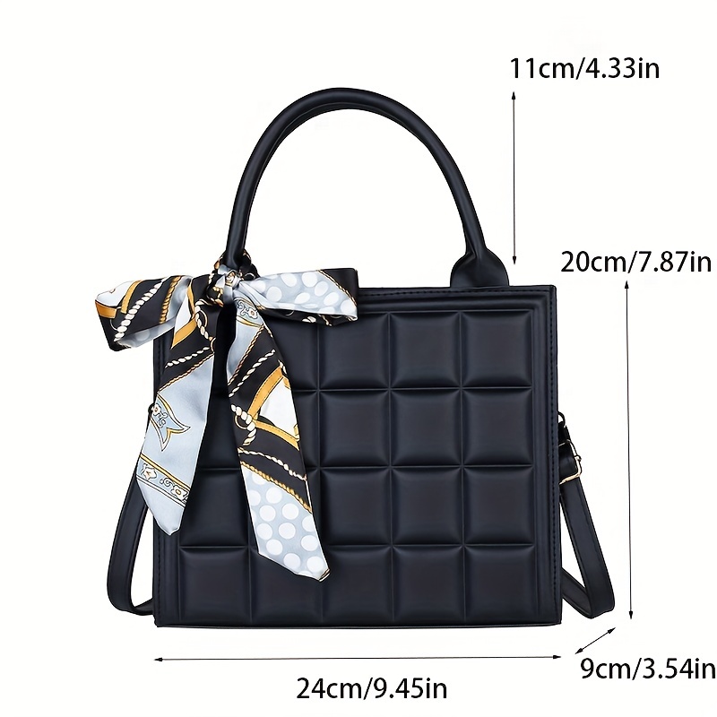 Mini Classic Handbag / Crossbody Bag with Scarf 1442 (various