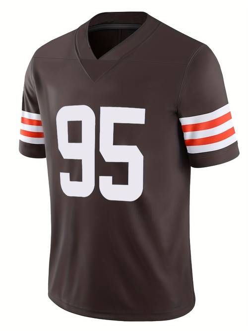 mens 95 american football jersey breathable embroidery stitched rugby sweatshirt for party clothing