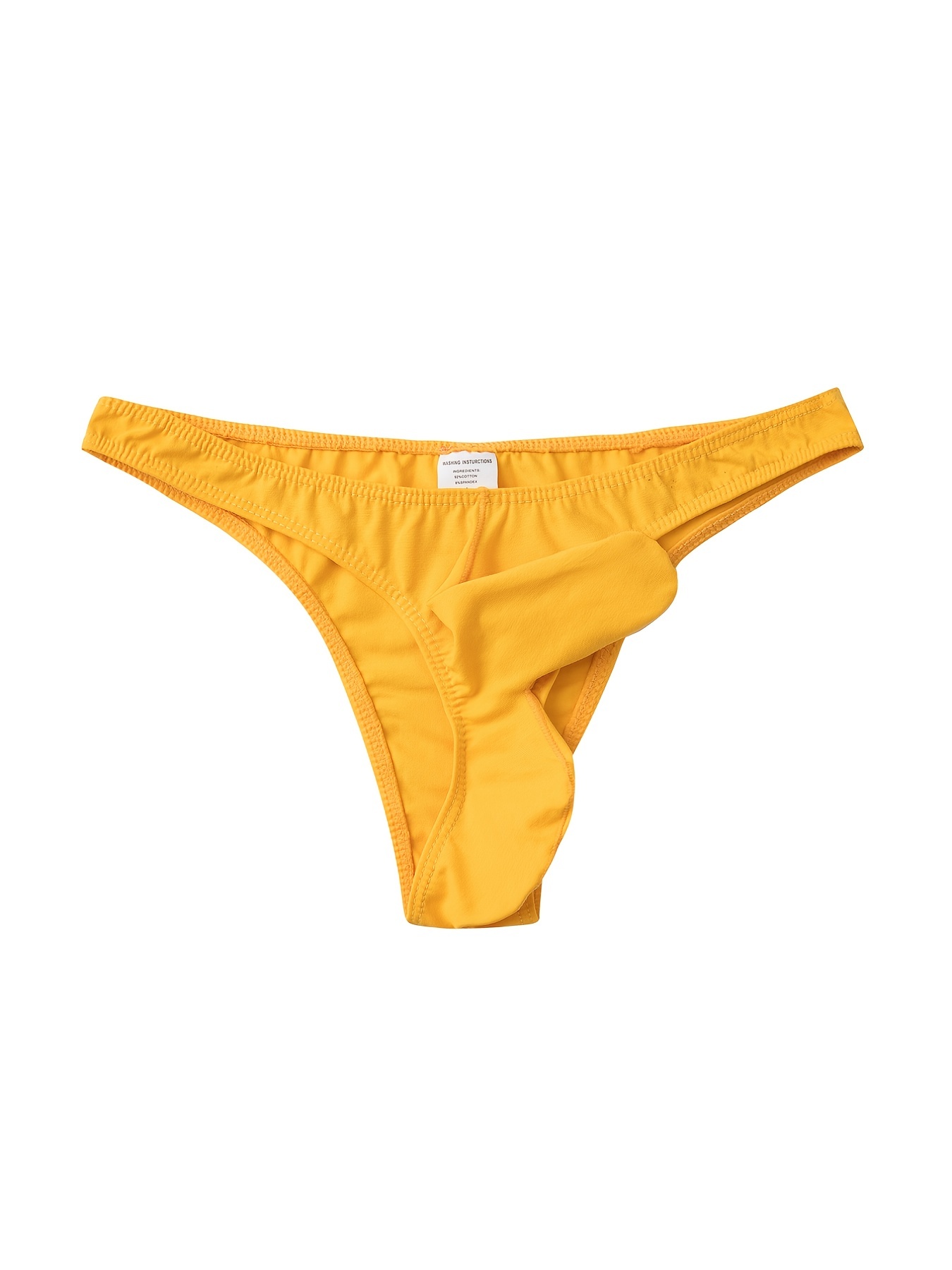 Pjtewawe Mens Underwear Low Waist Pocket Thong Multi Color