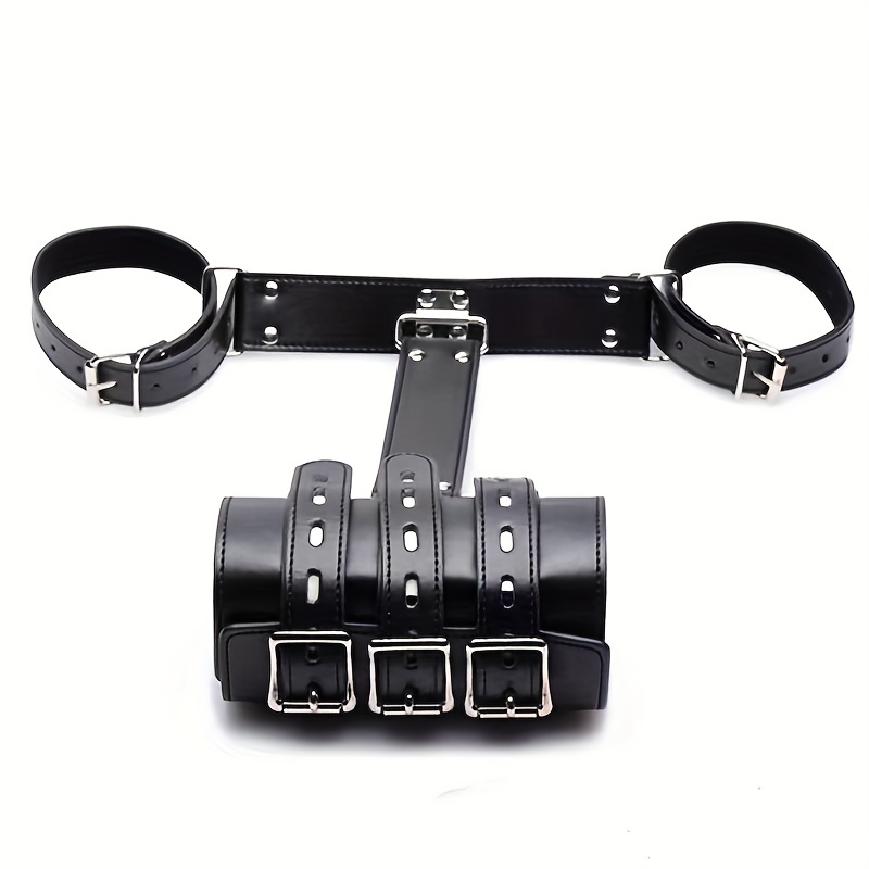 Bdsm Trainer Handcuffs Sex Harness Adjustable Bondage Set - Temu