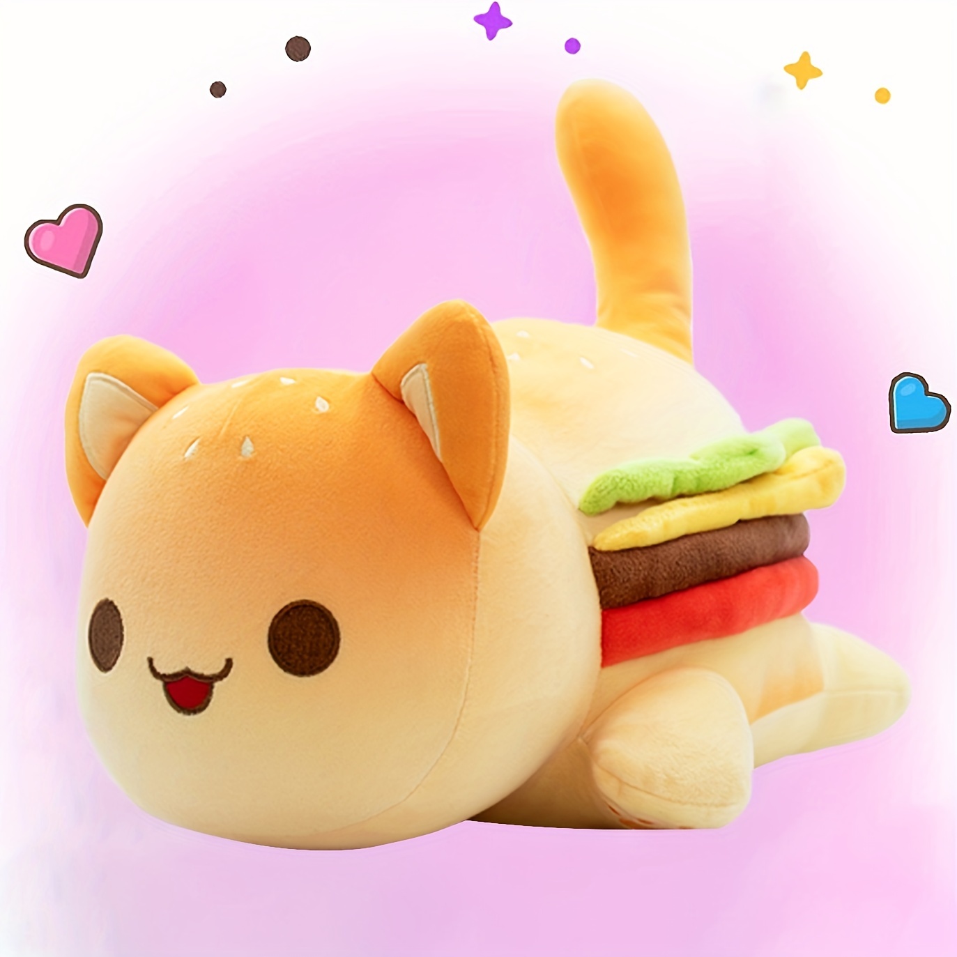 Premium Vector | Cute illustrator of double patty burger smiling kawaii  anime style