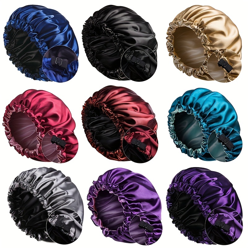 Double Layered Large Lace Sleeping Cap Bath Cap
