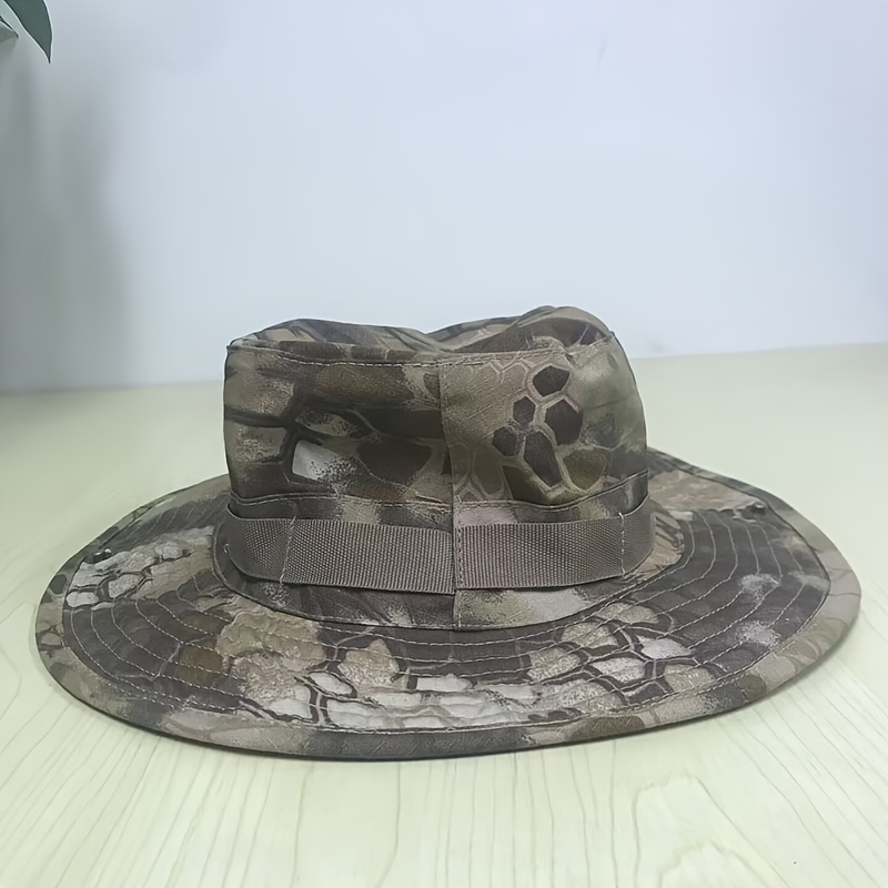 1pc Adjustable Vintage Bucket Hat For Men Perfect For Fishing