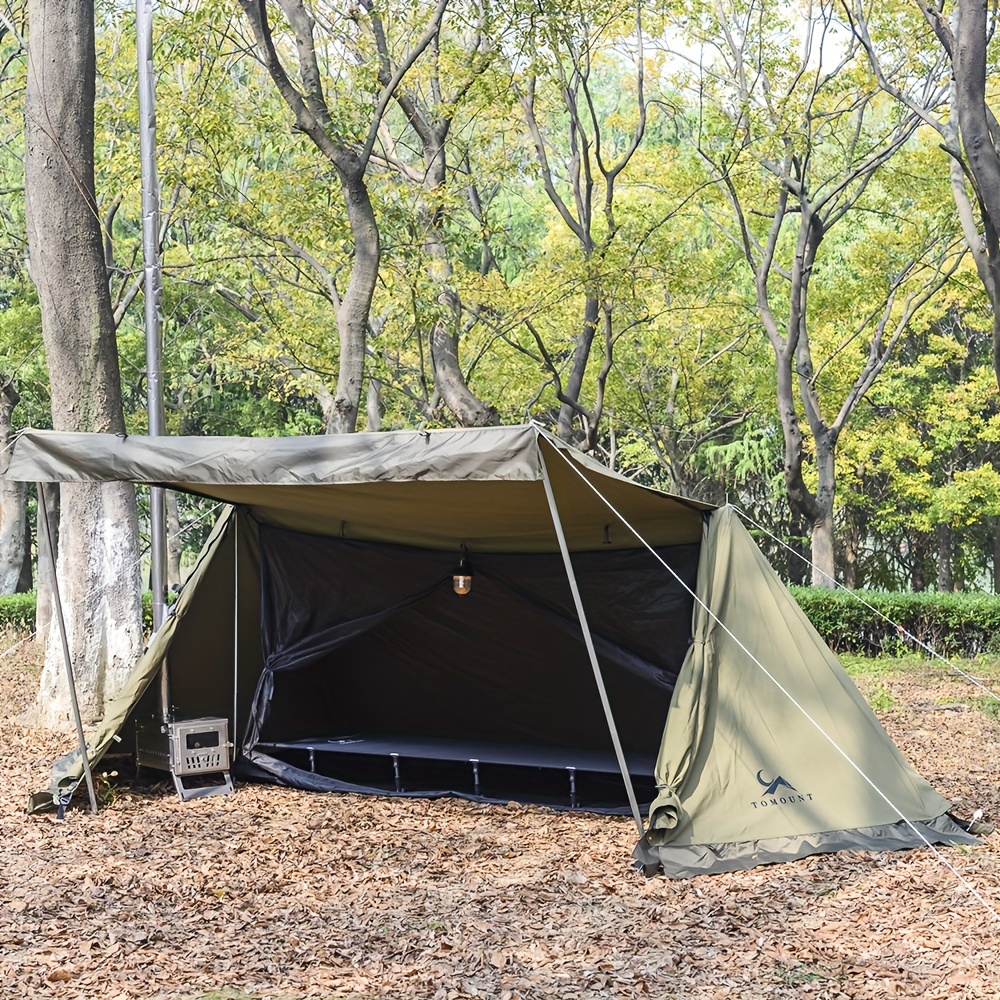 Compact camping mat