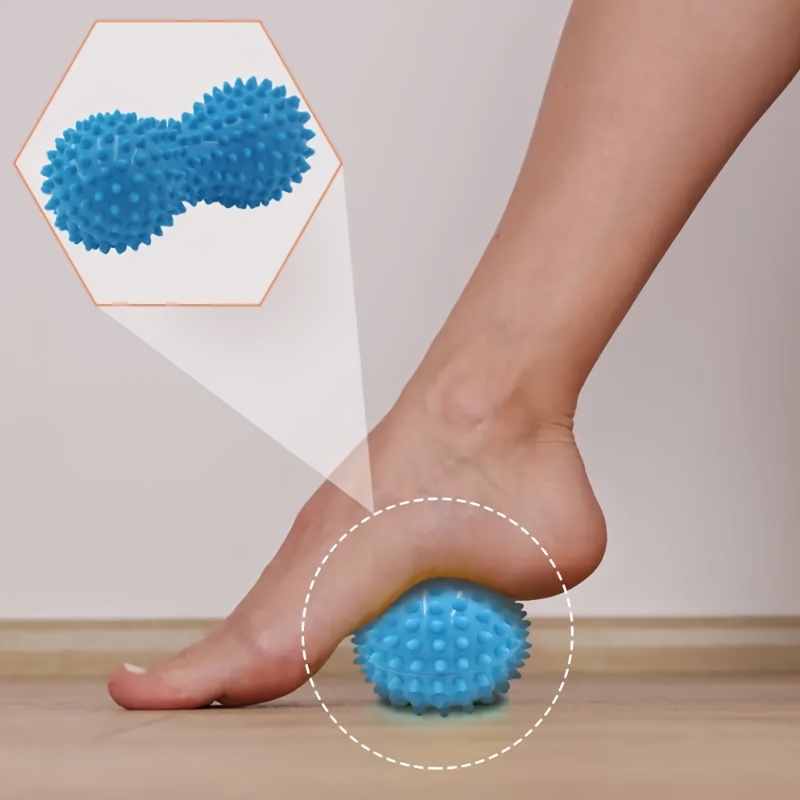 Foot Massage Roller Spiky Ball Peanut Foot Massage Ball - Temu Canada