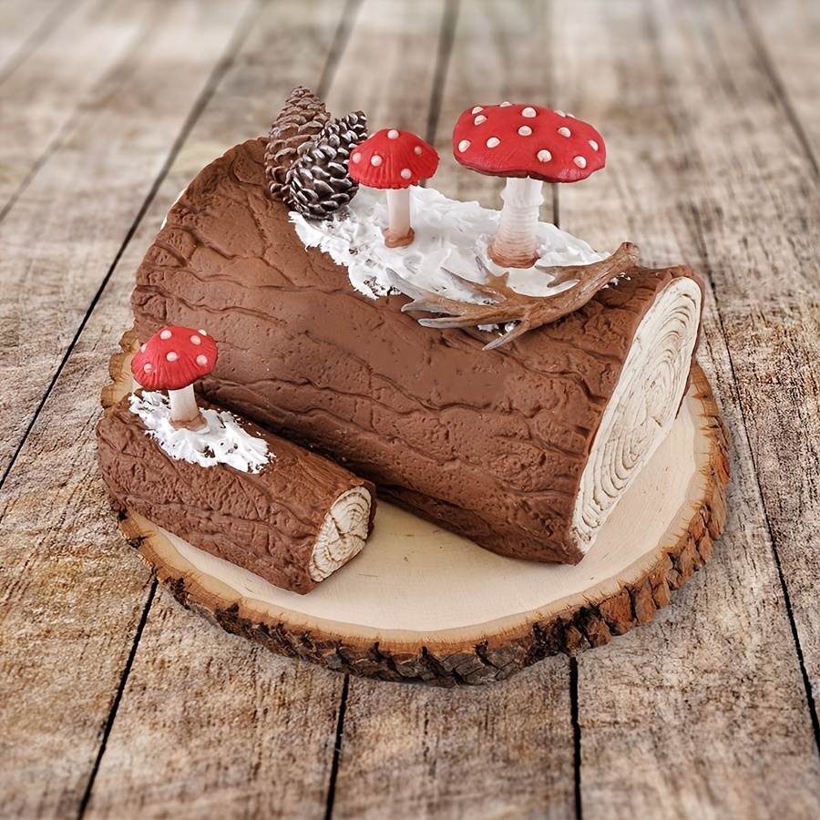 Silicone Mold Simulation Mushroom Chocolate Cake Decoration - Temu