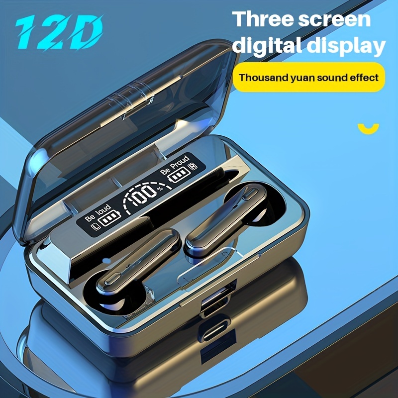 2023 New Wireless Headphones with Digital Power Display