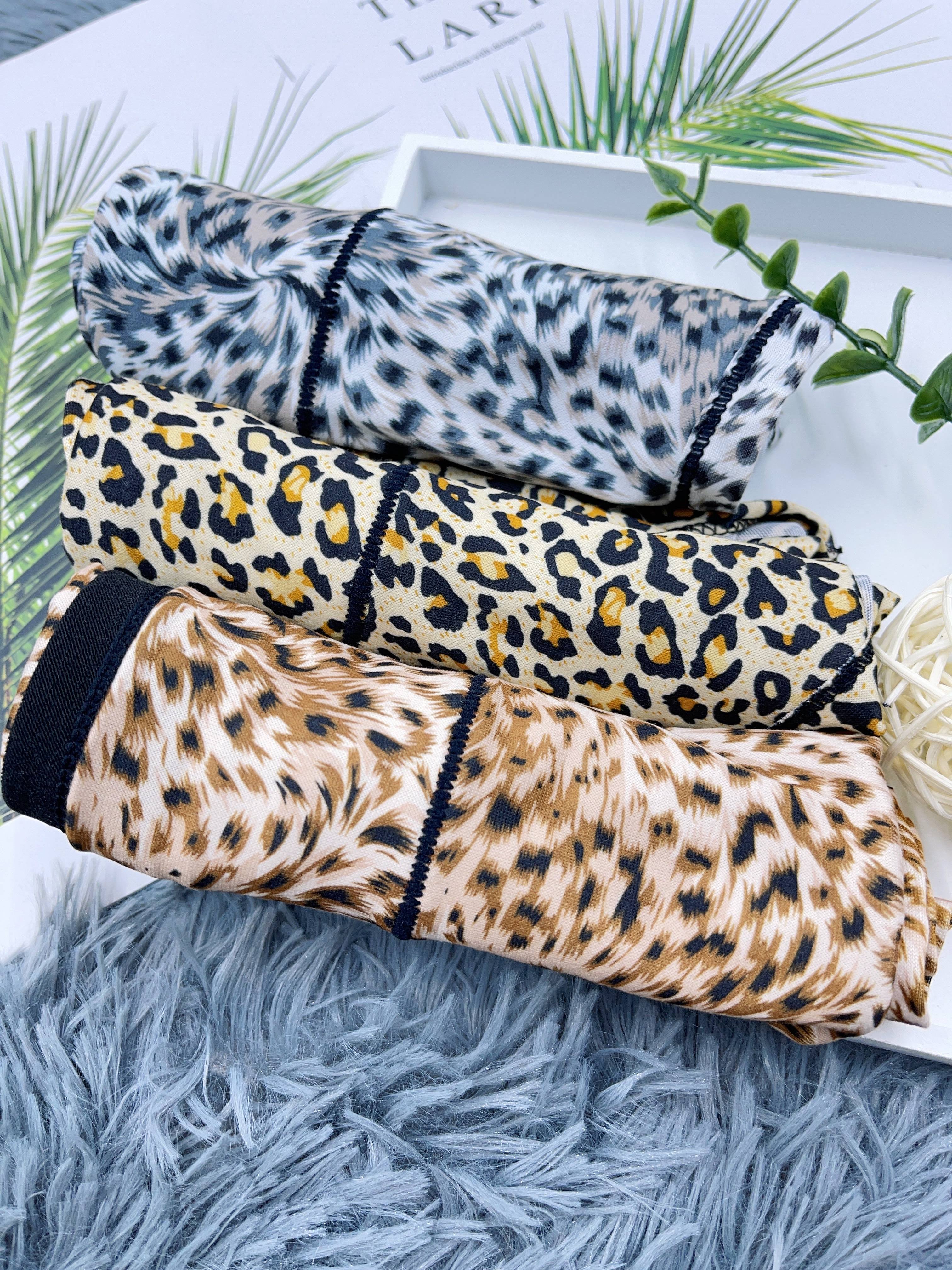 Zebra Leopard Print Briefs Comfy Breathable Cut Intimates - Temu