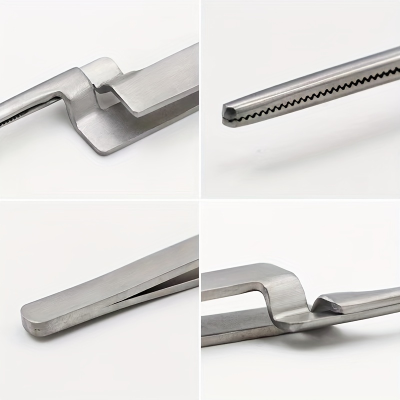 Dental Articulating Paper Tweezers, Straight Tip Instruments