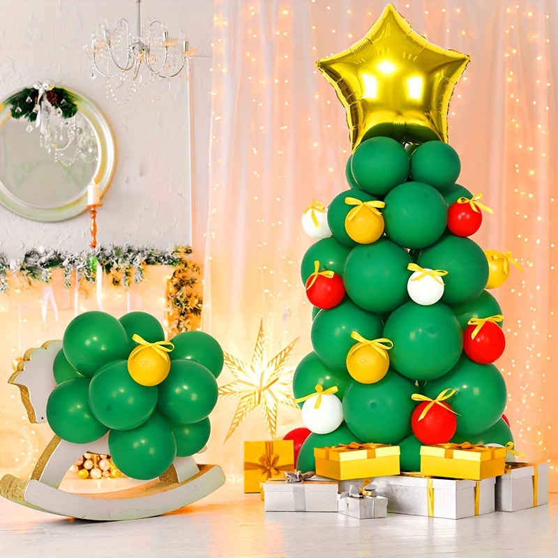 LV Inspired Christmas Balloon Tree – MSM Decor Studio