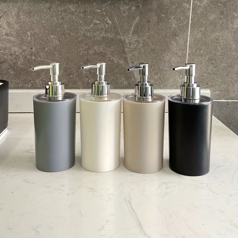Refillable Soap Dispenser With Matte Black Liquid Pump - Convenient Hand  And Dish Soap Bottle For Bathroom Accessories, Bathroom Organizers &  Storage - Temu Japan