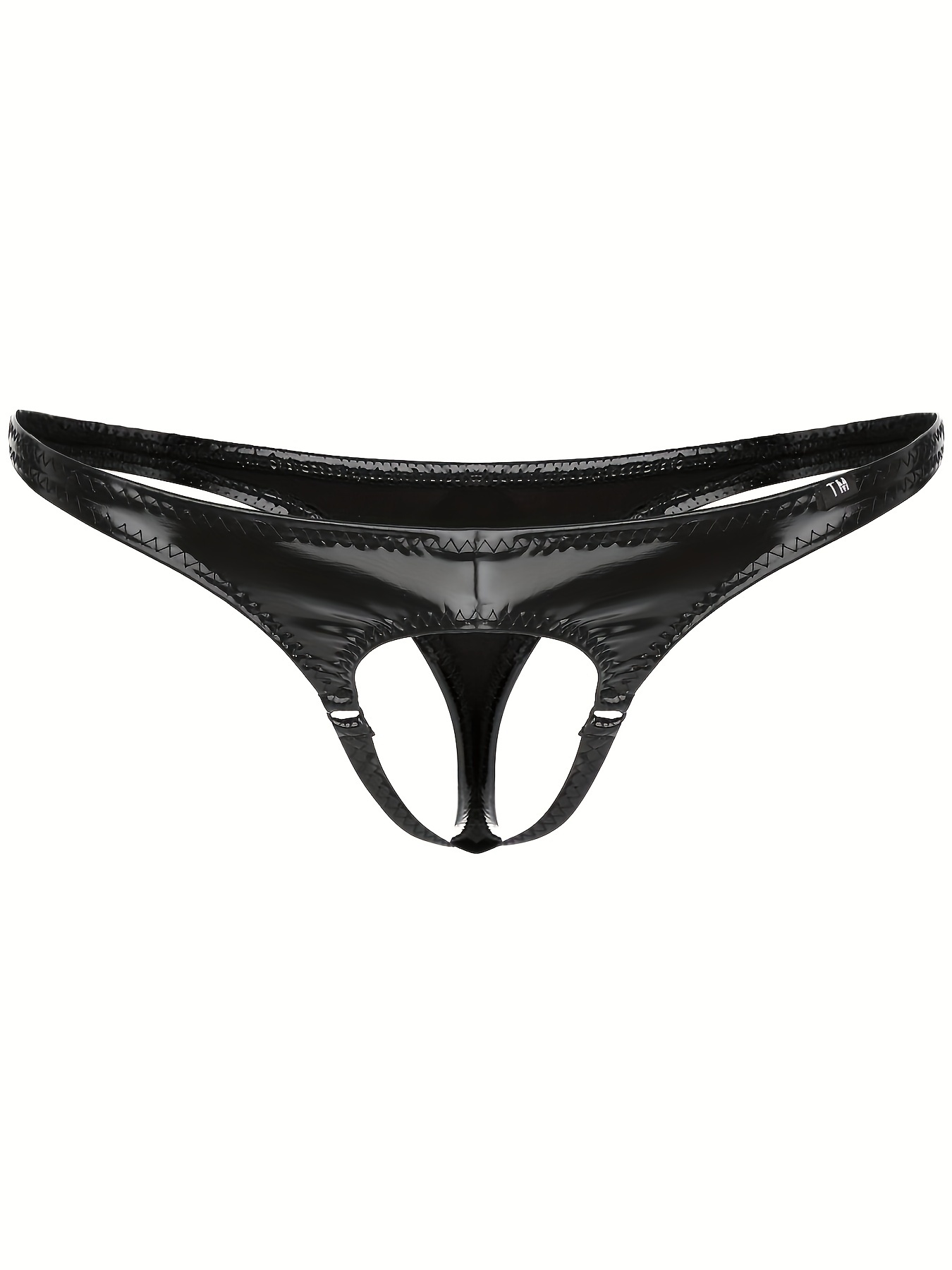 BDSM Man Sexy Crotchless Panties Not Zipper Gay Open Crotch