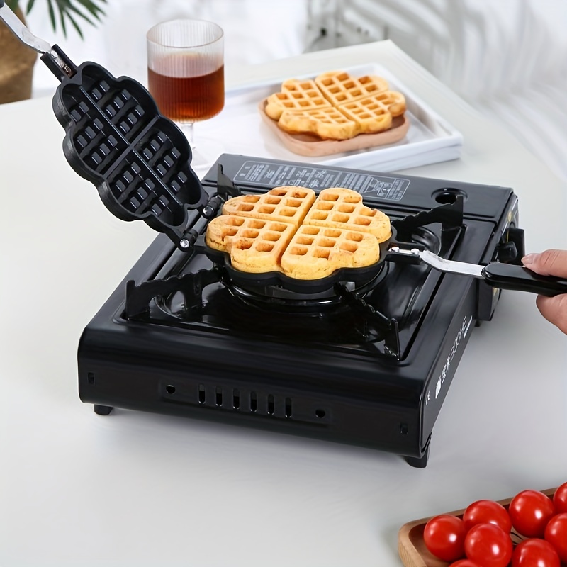 25 Holes Heart Shape Non-stick Dutch Pancake Baker Waffle Maker TTS-2245